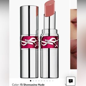 YSL love shine Candy glaze shade 15 showcasing nude